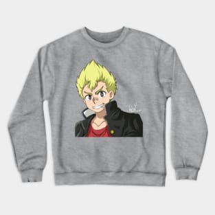 Rantaro from Beyblade Burst and Evolution (no background) Crewneck Sweatshirt